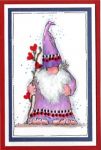 Purple Gnome Card